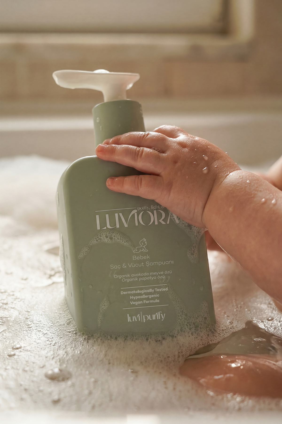 Luvi Purify Bebek Saç & Vücut Şampuanı