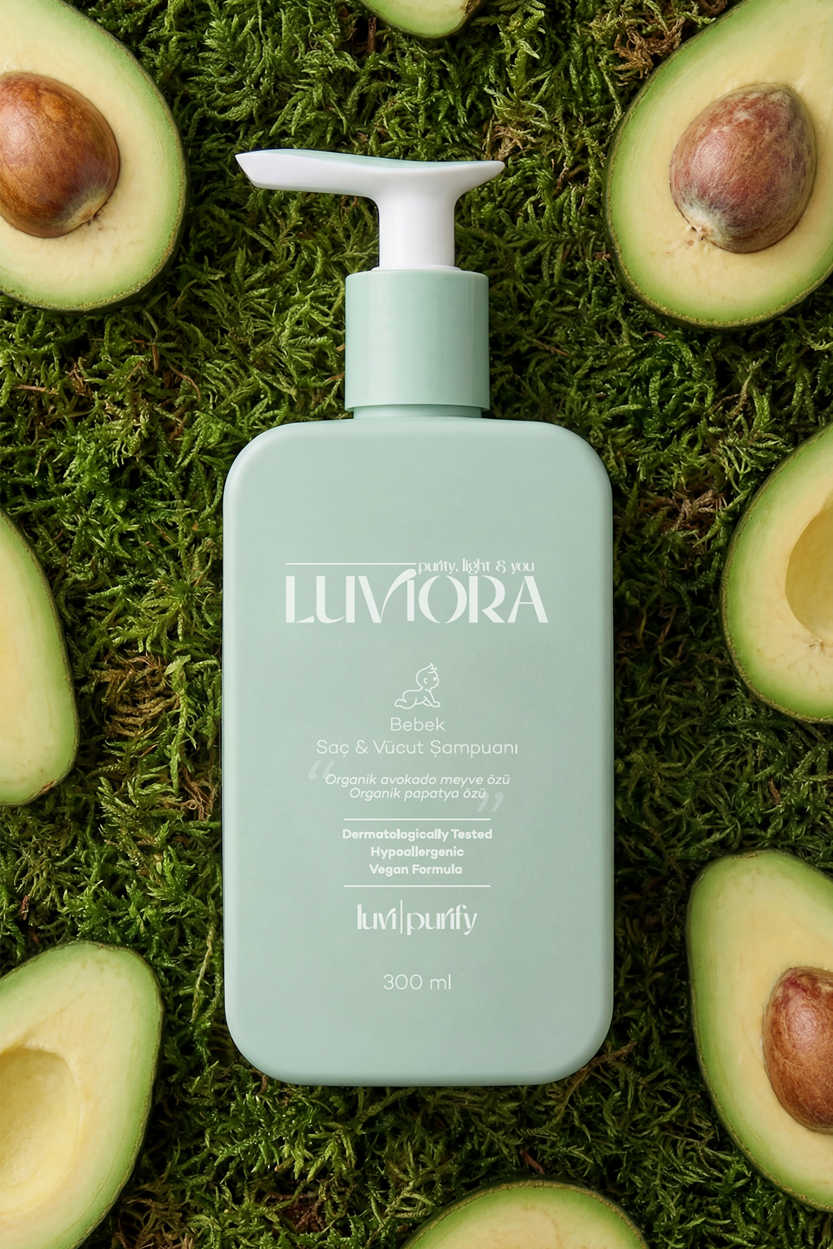Luvi Purify Bebek Saç & Vücut Şampuanı