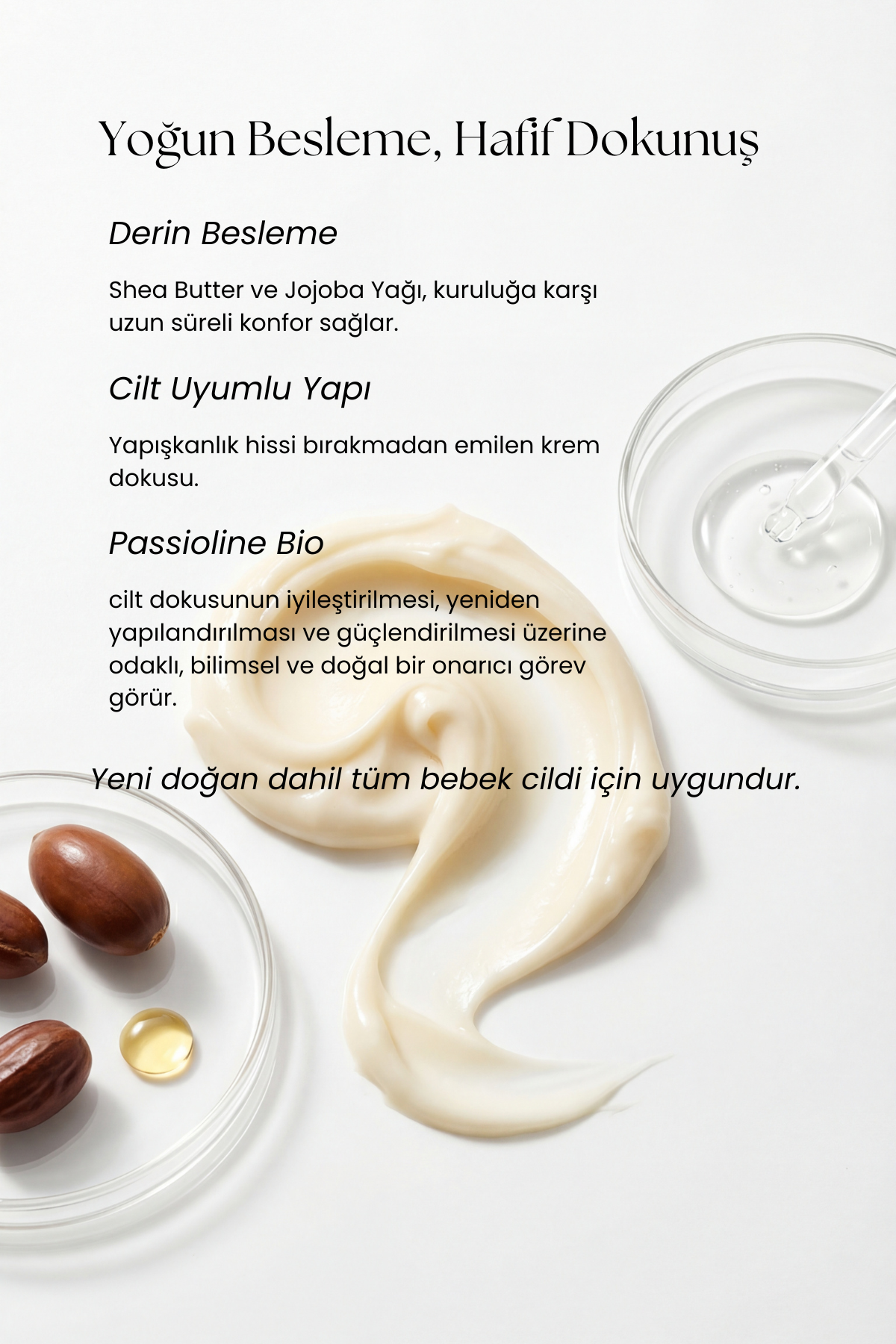 Luvi Calm Onarıcı Koruyucu Bebek Bakım Kremi