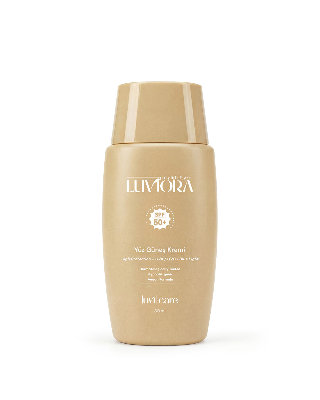 Luvi Care SPF50+ Yüz Güneş Kremi